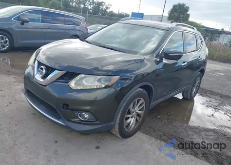 2014 Nissan Rogue Sl from USA, damaged, VIN 5N1AT2MT4EC863607